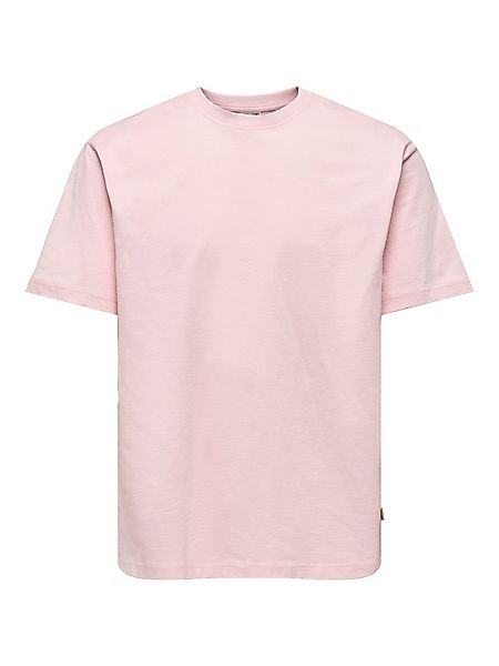 ONLY & SONS Rundhalsshirt ONSFRED RLX SS TEE Baumwolle, relaxed fit günstig online kaufen