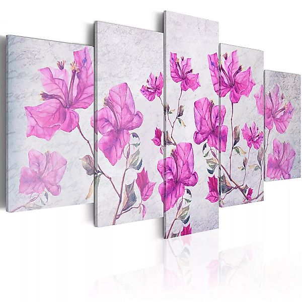 Wandbild - Purple Flowers günstig online kaufen