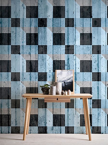 Architects Paper Fototapete »Atelier 47 Squares 3D 3«, 3D-Optik, Vlies, Wan günstig online kaufen