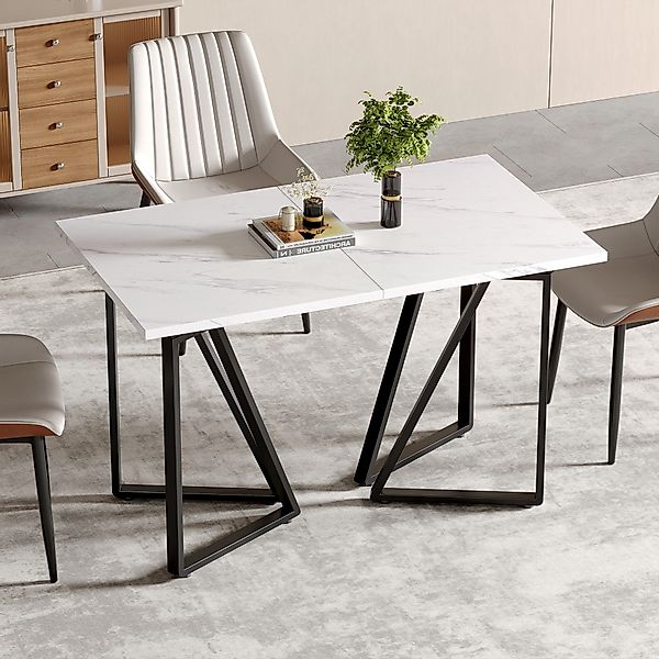 HAUSS SPOLE Esstisch ausziehbar 160cm Küchentisch günstig online kaufen