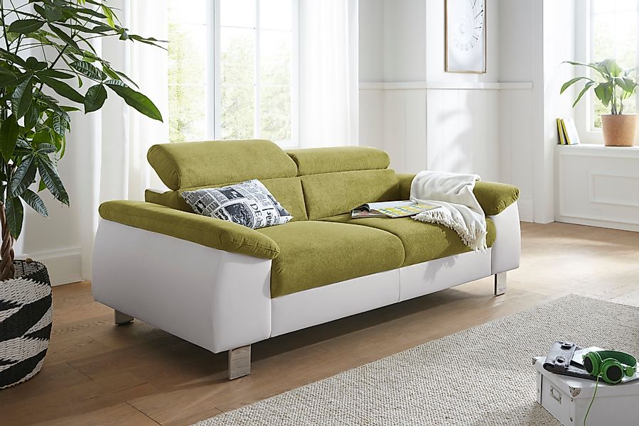 COTTA Polstergarnitur "Komaris, B: 193 bzw. 100 cm" Set, Set: 3er-Sofa & Ho günstig online kaufen