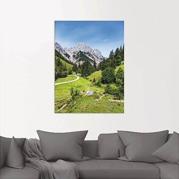 Artland Wandbild "Bindalm im Berchtesgadener Land Bayern", Berge & Alpenbil günstig online kaufen