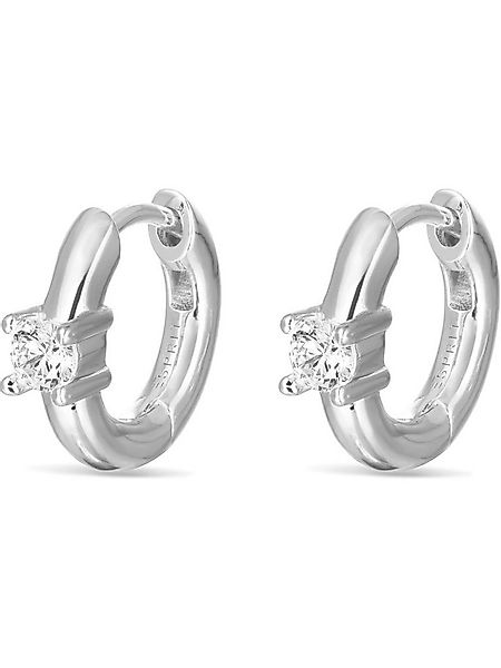 Esprit Paar Creolen ESPRIT Damen-Creolen 925er Silber 2 Zirkonia (Paar), Be günstig online kaufen