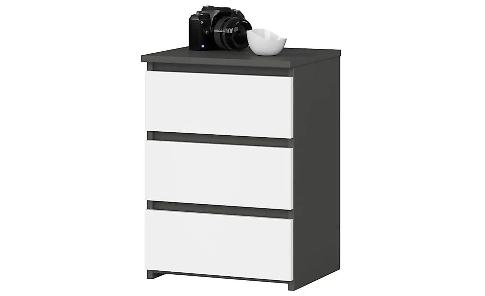 Nachttisch mit 3 Schubladen Carlo ¦ mehrfarbig ¦ Maße (cm): B: 40 H: 57 Tis günstig online kaufen