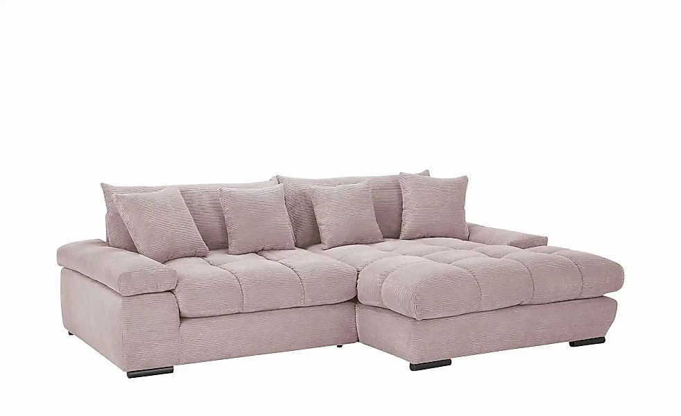 bobb Ecksofa mit trendigem Cordbezug Hella ¦ rosa/pink ¦ Maße (cm): B: 303 günstig online kaufen