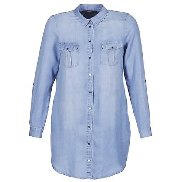 Vero Moda Damen Kleid VMSILLA LS SHORT DRESS günstig online kaufen