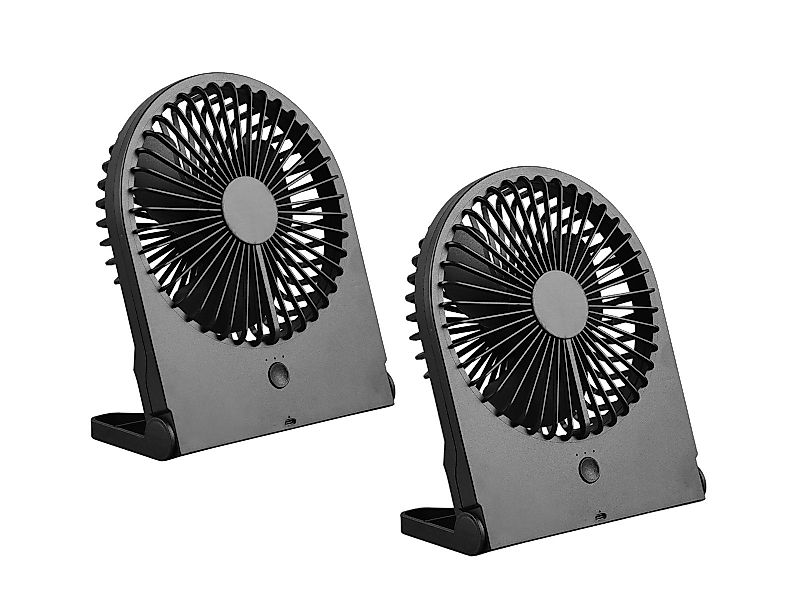 Reality Leuchten Tischventilator, 2er SET Camping günstig online kaufen