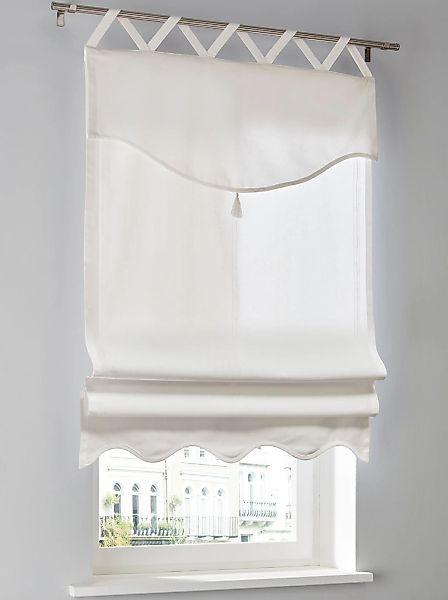 heine home Raffrollo mit Schlaufen günstig online kaufen