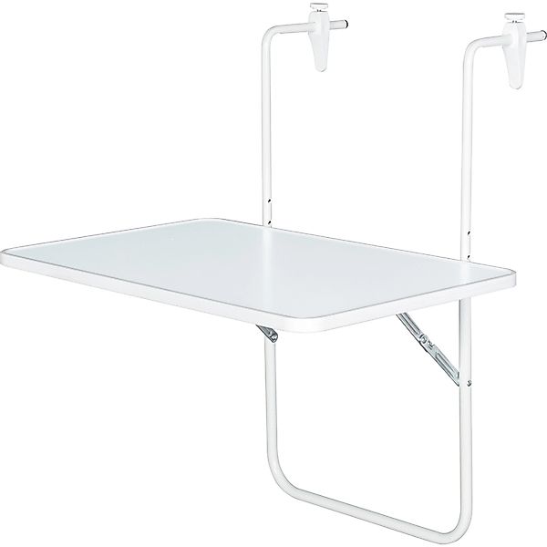 Balkon-Hängetisch   ¦ weiß ¦ Maße (cm): B: 40 Garten > Gartenmöbel > Garten günstig online kaufen