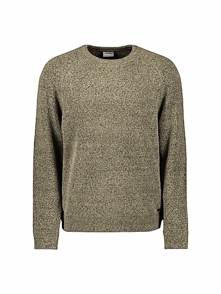 NO EXCESS V-Ausschnitt-Pullover "No Excess Melierter Wollpullover" günstig online kaufen