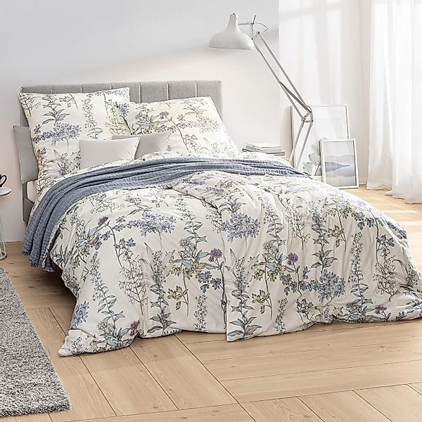 Estella Interlock Jersey Bettwäsche Alisa 6958-630 bleu 135x200 günstig online kaufen