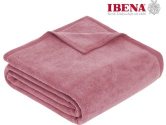 IBENA Wohndecke "Luxus" verschiedene Größen, unifarbenes Design, Kuscheldec günstig online kaufen