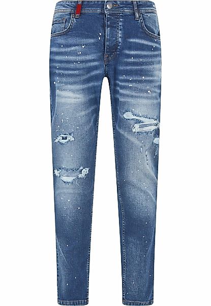 2Y Premium Bequeme Jeans "2Y Premium VICTOR RIPPED SLIM FIT JEANS" günstig online kaufen