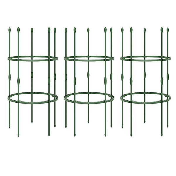 KOMFOTTEU Rankhilfe 3er Set, Tomatenturm mit günstig online kaufen