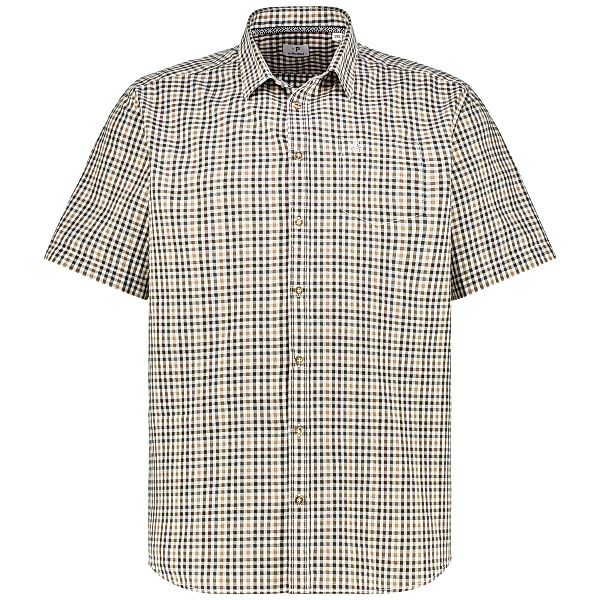 Pfundskerl Kariertes Trachtenhemd Farbe oliv Größe: 3XL günstig online kaufen