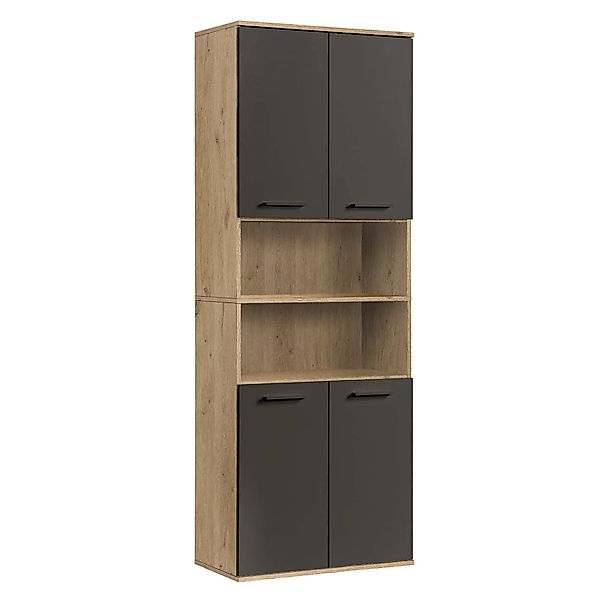 mokebo Bad Hochschrank Der Kapitän Badezimmerschrank in 180x65x34 HxBxT in günstig online kaufen