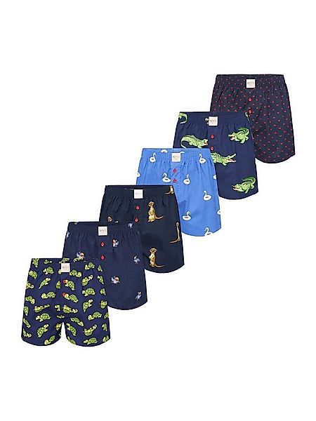 Phil & Co. Boxer Prints (6-St) unterhose unterwäsche boxershort günstig online kaufen