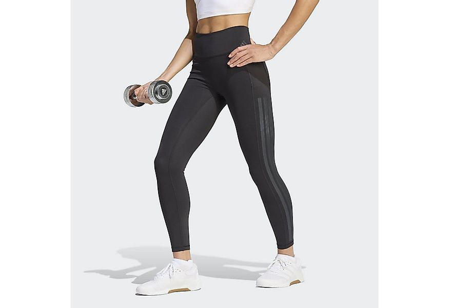 adidas Performance Trainingstights OPTIME WORKOUT 3-STREIFEN 7/8 LEGGINGS günstig online kaufen