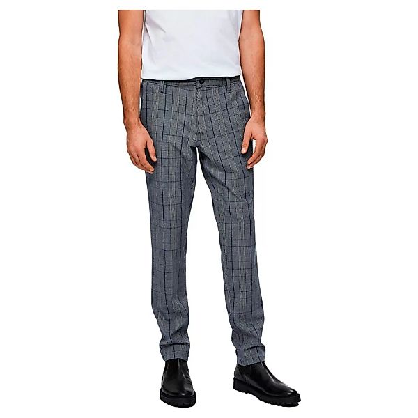 Selected Homme – Elegante Stretch-Hose aus Jersey in schmaler Passform in G günstig online kaufen