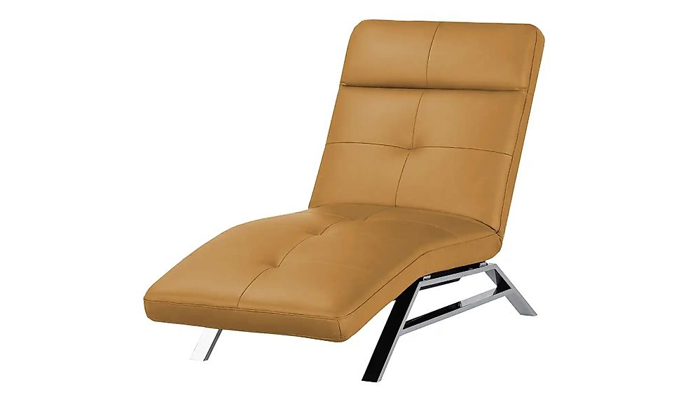 Relaxliege aus Leder  Riva ¦ braun ¦ Maße (cm): B: 80 H: 113 T: 198 Polster günstig online kaufen