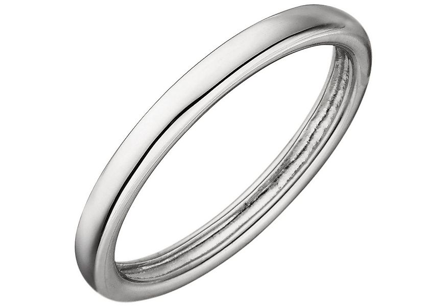 Schmuck Krone Silberring Schmaler Ring aus 925 Silber flach glänzend, Silbe günstig online kaufen