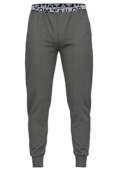 TOM TAILOR Pyjamahose Brügge Logobund, schmaler Fit, Seitentaschen, atmungs günstig online kaufen
