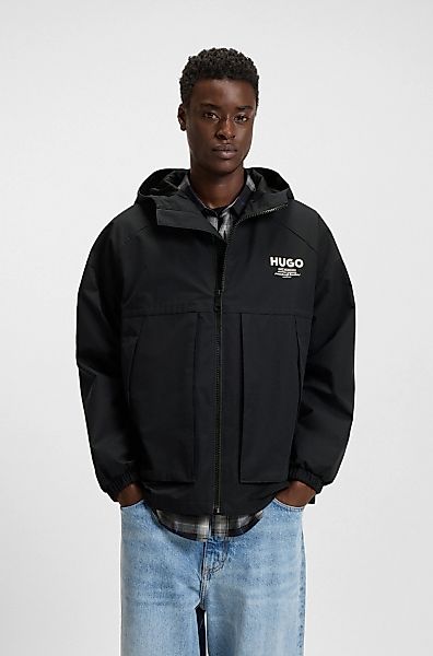 HUGO Blue Outdoorjacke "Bod", mit Kapuze, regular fit, mit Kapuze günstig online kaufen