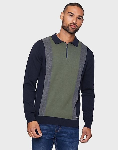 Threadbare Rundhalspullover Foddy (1-tlg) mit Reißverschluss am Ausschnitt günstig online kaufen