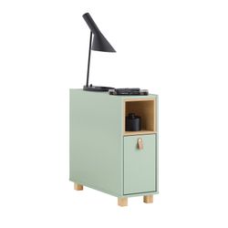 SoBuy Beistelltisch Sofatisch Nachttisch Schmal Telefontisch Grün FBT161-GR günstig online kaufen
