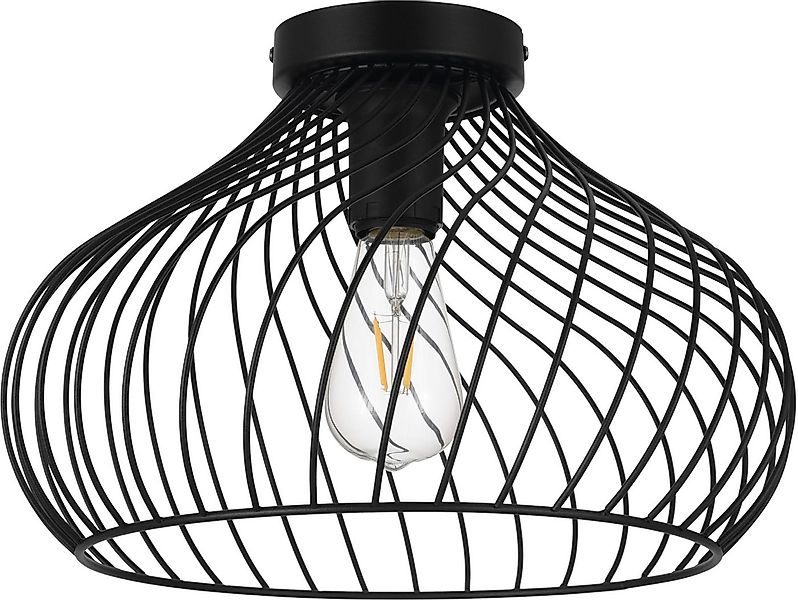 EGLO Deckenleuchte STAVERTON, Leuchtmittel wechselbar, ohne Leuchtmittel, D günstig online kaufen