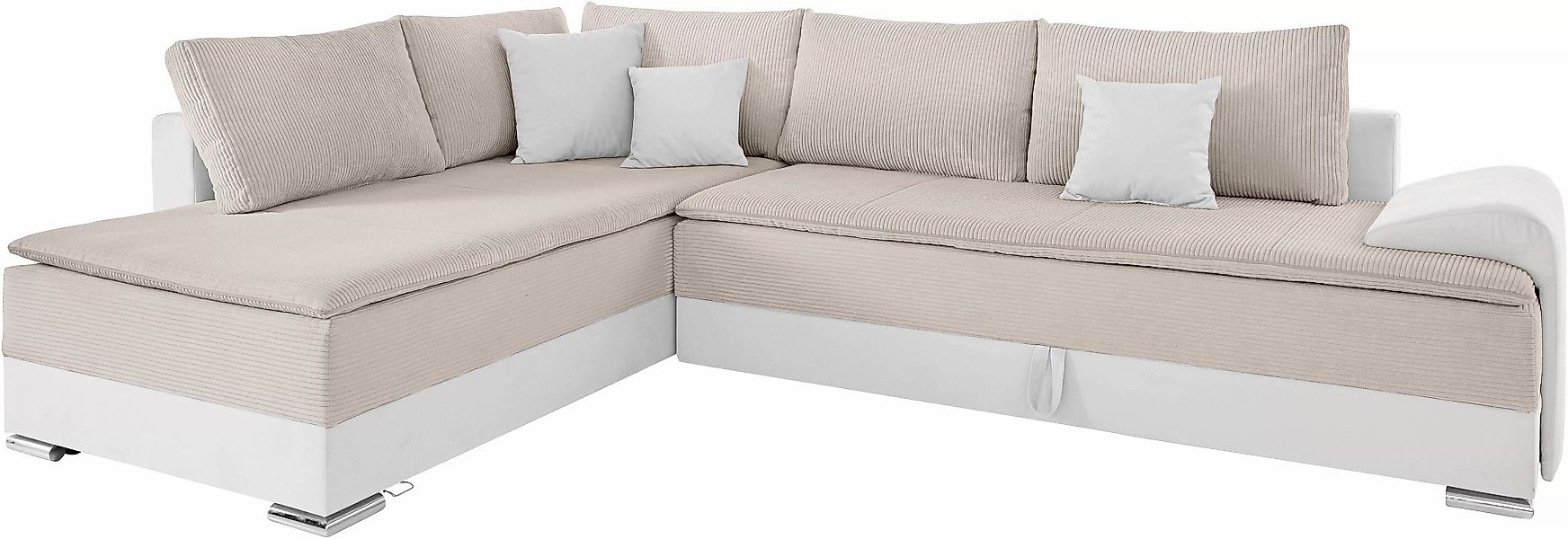 INOSIGN Ecksofa »Night & Day L-Form«, mit Boxspring Bettfunktion 180x200 cm günstig online kaufen