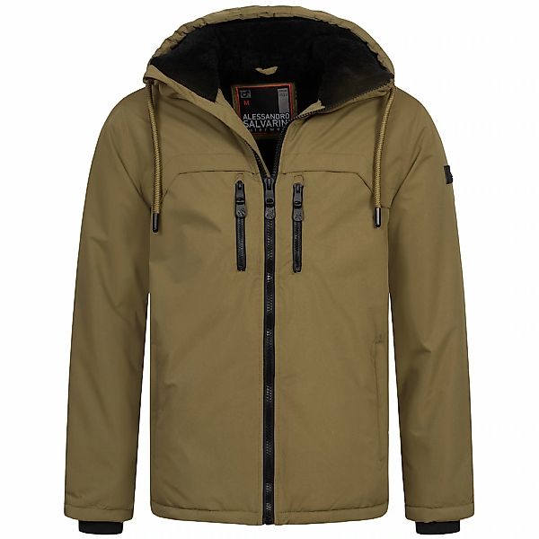 Alessandro Salvarini Winterjacke "ASMori", mit warmem Teddyfell günstig online kaufen