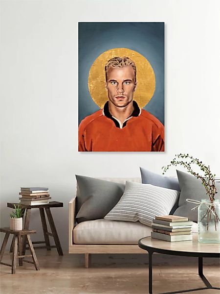 Poster / Leinwandbild - Dennis Bergkamp günstig online kaufen