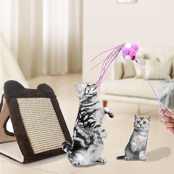 PeTraum Tier-Intelligenzspielzeug 2-in-1 Katzenspielzeug Set, Katzenzaubers günstig online kaufen