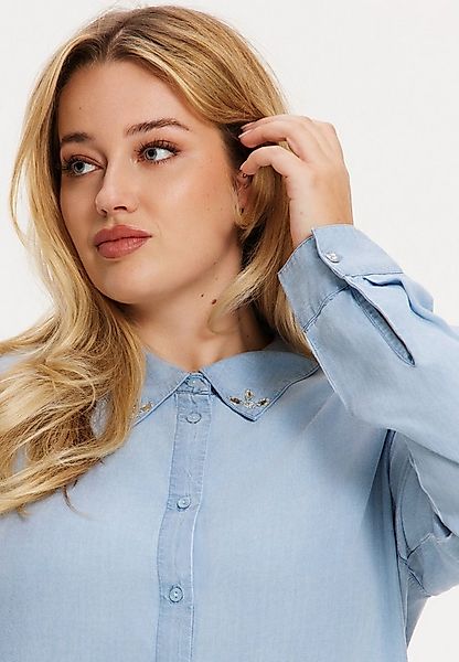 YOEK Blusentop Damen Bluse Flare Fit günstig online kaufen