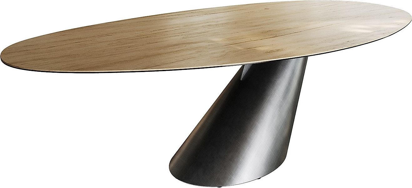 DELIFE Esstisch Edge, Oval Keramik Laminam® günstig online kaufen
