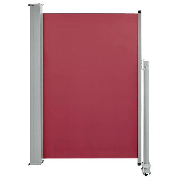 furnicato Ausziehbare Seitenmarkise 120x300 cm Rot günstig online kaufen