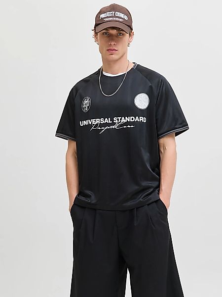 Jack & Jones Trainingsshirt "JCOCOVER RETRO FOOTBALL TEE SS LN" günstig online kaufen