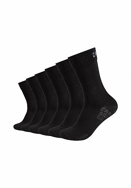 CAMP DAVID Kurzsocken 6 Paar tlg. Verstärkte Belastungszonen, Komfortables günstig online kaufen