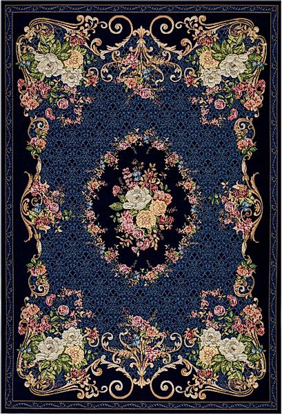 THEKO Teppich Flomi Floral, rechteckig, Höhe: günstig online kaufen