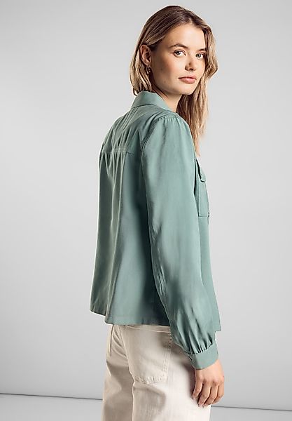 STREET ONE Blouson, ohne Kapuze, in angenehmen Materialmix günstig online kaufen