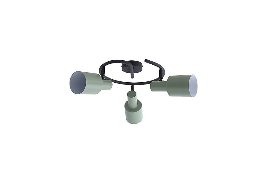 Lindby Deckenstrahler Ovelia, Metall, Schwarz IP20, 3 x 15 W LED günstig online kaufen