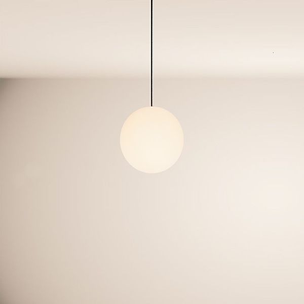 s.luce Pendelleuchte Hängeleuchte Orb Glaskugel Weiß günstig online kaufen