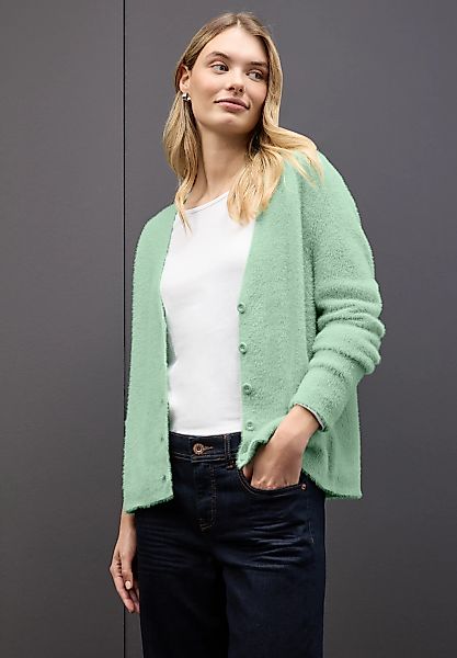 STREET ONE Cardigan mit V-Ausschnitt günstig online kaufen