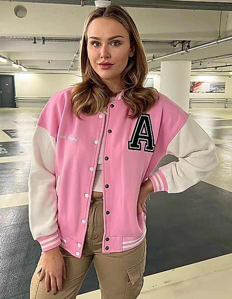 Worldclassca Collegejacke Worldclassca Collegejacke Aufnähern Sweatjacke Üb günstig online kaufen