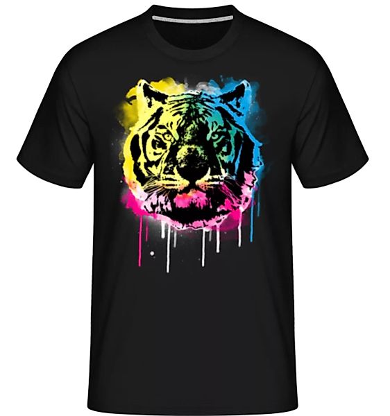 Bunter Tiger · Shirtinator Männer T-Shirt günstig online kaufen