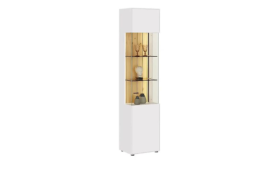 Jette Home Vitrine  Como ¦ weiß ¦ Maße (cm): B: 47 H: 206 T: 38.0 Schränke günstig online kaufen