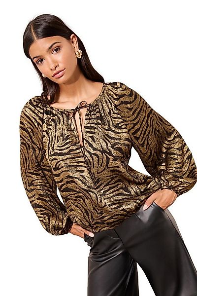 Friends Like These Langarmbluse Friends Like These Schluppenbluse (1-tlg) günstig online kaufen