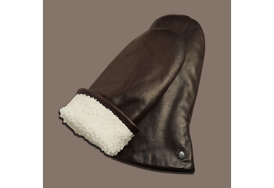 AKAROA Lederhandschuhe Lammfell Fäustlinge SUE, italienisches Leder, Lammfe günstig online kaufen