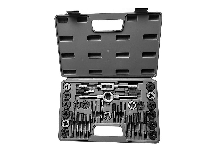 OKWISH Gewindeschneider 40-teiliges Gewindebohrer Set Gewindeschneidsatz Ha günstig online kaufen